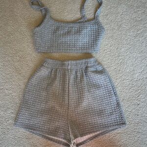 Princess Polly Light Gray Knit Top